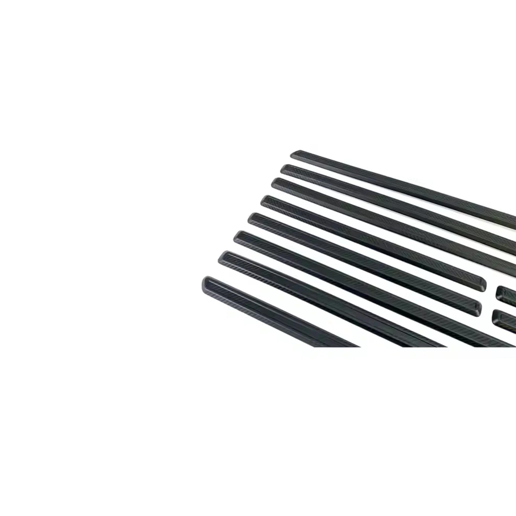 Auto Parts Dry Carbon Fiber Side Molding Trims For  G Wagon W464 G63 Body Kit G500 G550 Carbon Fiber